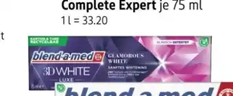 Rossmann Blend-a-Med Zahncreme 3D White Luxe Angebot