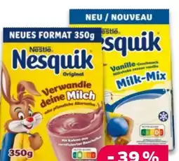 NETTO Nestlé Nesquik Getränkepulver Nachfüllbeutel Schokogeschmack Angebot