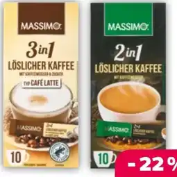 NETTO Massimo Löslicher Kaffee 3 in 1 Angebot