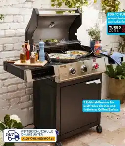 Aldi Süd Enders Gasgrill Boston Pro 3 Turbo Angebot