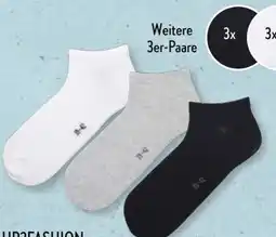 Aldi Süd Up2Fashion Damen Sneaker-Socken 3 Paar Angebot