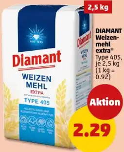 PENNY DIAMANT Weizenmehl extra Angebot