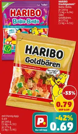 PENNY HARIBO Fruchtgummi Angebot