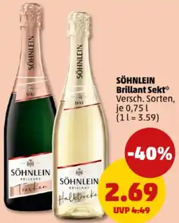 PENNY SÖHNLEIN Brillant Sekt Angebot