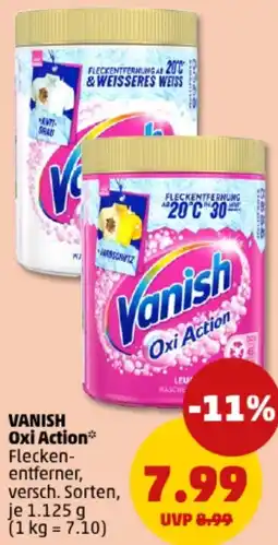 PENNY VANISH Oxi Action Angebot