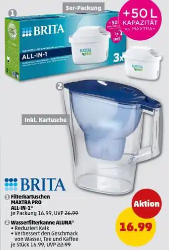 PENNY BRITA Filterkartuschen MAXTRA PRO ALL-IN-1 Angebot