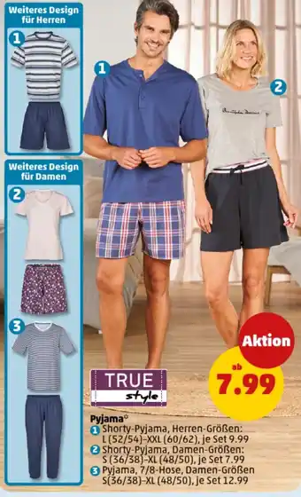 PENNY TRUE style Pyjama Angebot