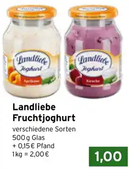 CAP Markt Landliebe Fruchtjoghurt Angebot