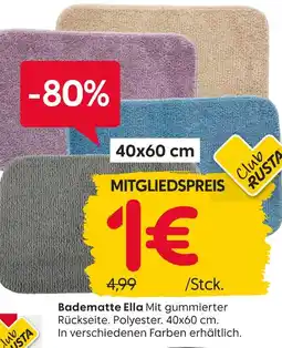 Rusta Club rusta badematte ella Angebot