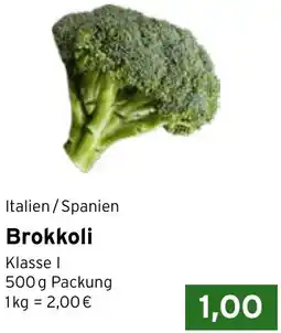 CAP Markt Italien/Spanien Brokkoli Angebot