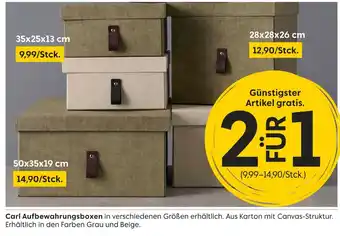 Rusta Carl aufbewahrungsboxen Angebot