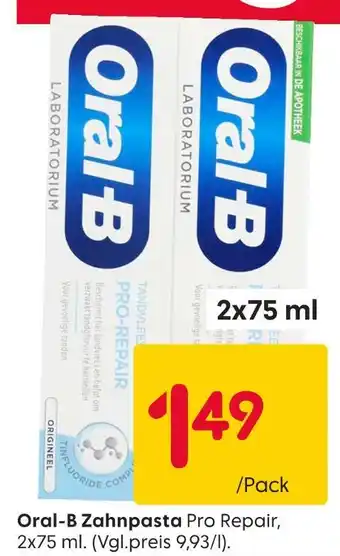 Rusta Oral-b zahnpasta Angebot