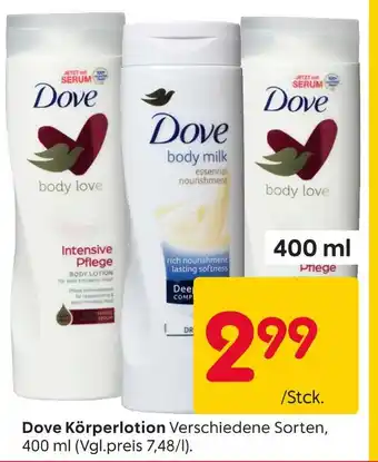 Rusta Dove körperlotion Angebot