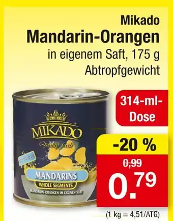 Zimmermann Mikado mandarin-orangen Angebot