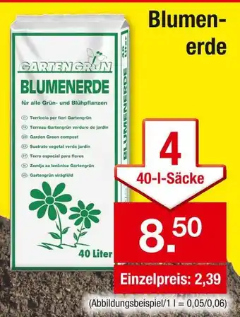 Zimmermann Gartengrün blumenerde Angebot