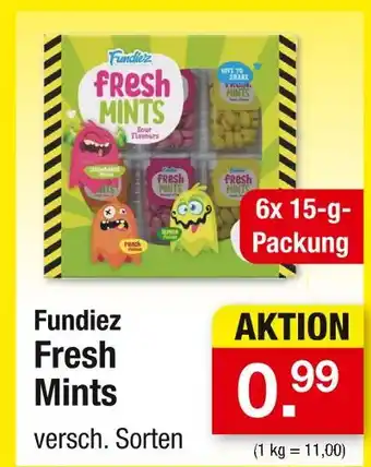 Zimmermann Fundiez fresh mints Angebot