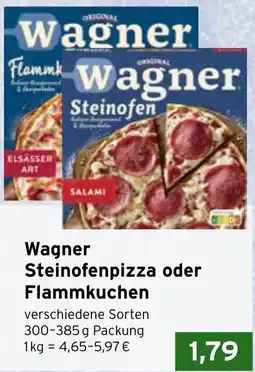 CAP Markt Wagner Steinofenpizza oder Flammkuchen Angebot