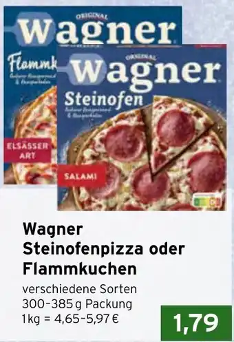 CAP Markt Wagner Steinofenpizza oder Flammkuchen Angebot