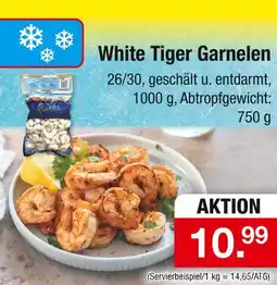 Zimmermann White tiger garnelen Angebot