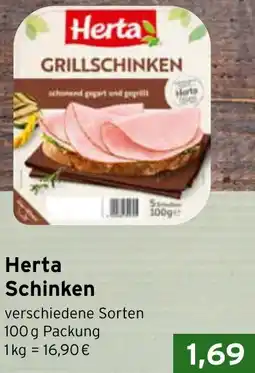 CAP Markt Herta Schinken Angebot