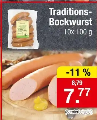 Zimmermann Traditions-bockwurst Angebot