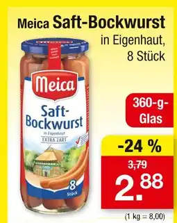 Zimmermann Meica saft-bockwurst Angebot