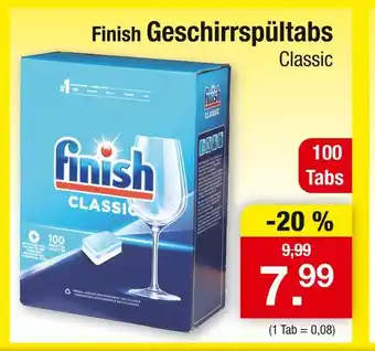 Zimmermann Finish geschirrspültabs classic Angebot