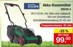 Zimmermann Güde akku-rasenmäher Angebot