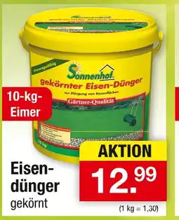 Zimmermann Sonnenhof eisendünger gekörnt Angebot