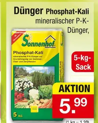 Zimmermann Sonnenhof dünger phosphat-kali Angebot