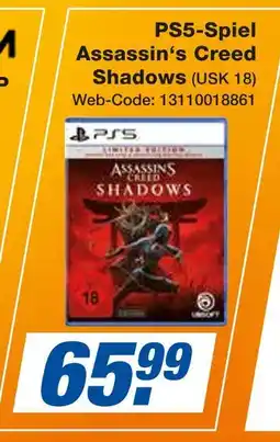 Expert Ps5 assassin's creed shadows Angebot