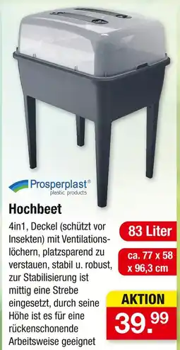 Zimmermann Prosperplast hochbeet Angebot