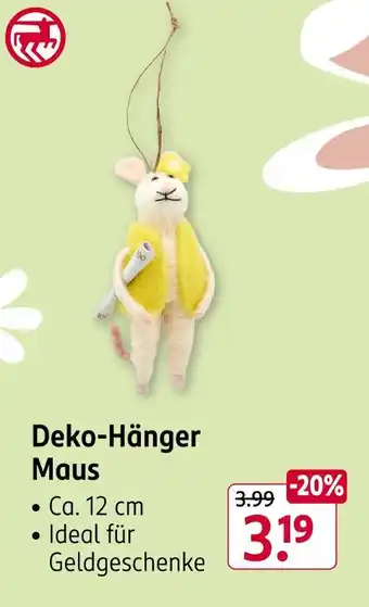 Rossmann Deko-hänger maus Angebot