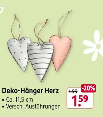 Rossmann Deko-hänger herz Angebot