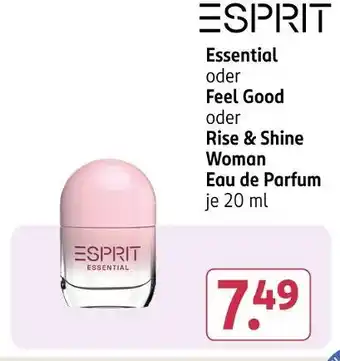 Rossmann Esprit eau de parfum Angebot