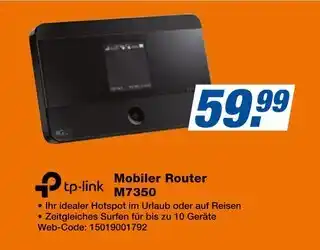 Expert Tp-link mobiler router m7350 Angebot