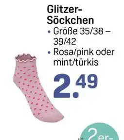 Rossmann Glitzer-söckchen Angebot