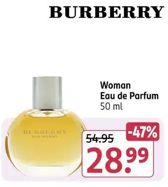 Rossmann Burberry woman eau de parfum Angebot