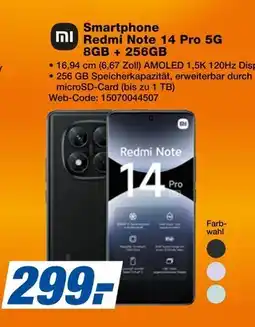 Expert Mi smartphone redmi note 14 pro 5g 8gb + 256gb Angebot