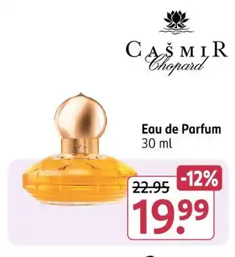 Rossmann Chopard eau de parfum Angebot