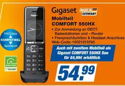 Expert Gigaset mobilteil comfort 550hx Angebot