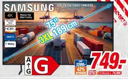 Expert Samsung led tv gu75du7199uxzg Angebot