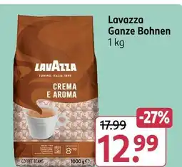 Rossmann Lavazza ganze bohnen Angebot