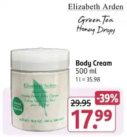 Rossmann Elizabeth arden body cream Angebot