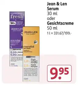 Rossmann Jean & len serum Angebot