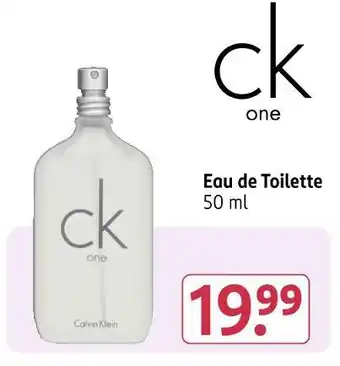 Rossmann Calvin klein eau de toilette Angebot