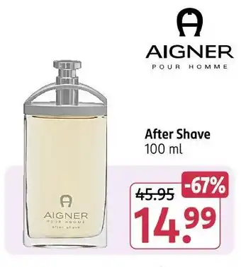 Rossmann Aigner after shave Angebot