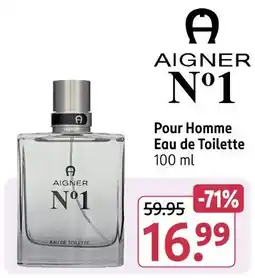 Rossmann Aigner pour homme eau de toilette Angebot