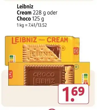 Rossmann Leibniz cream oder choco Angebot