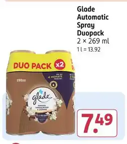 Rossmann Glade automatic spray duopack Angebot